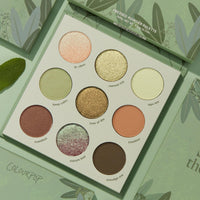 Thumbnail for ColourPop Sage the Day Eyeshadow Palette - Sage & Olive Palette with Metallic and Matte Finishes - High-Pigment Eye Makeup with a Long-Wearing Formula (0.3 oz)