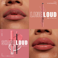 Thumbnail for NYX PROFESSIONAL MAKEUP Line Loud Lip Liner, Longwear and Pigmented Lip Pencil with Jojoba Oil & Vitamin E - Born To Hustle (Muted Rose)