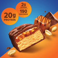 Thumbnail for Pure Protein Chocolate Peanut Caramel Protein Bars – 20g Protein, 3g Sugar, 190 Calories (12 count) Low Sugar* High Protein Snack - Gluten Free - Perfect for a Healthy Snack