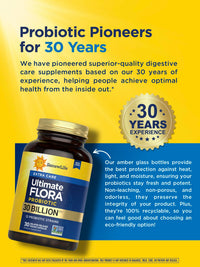 Thumbnail for Renew Life Extra Care Digestive Probiotic Capsules, Daily Supplement Supports Immune, Digestive and Respiratory Health, L. Rhamnosus GG, Dairy, Soy and gluten-free, 30 Billion CFU, 30 Count