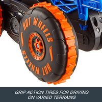 Thumbnail for Hot Wheels Monster Trucks Remote Control Toy Vehicle, Large-Scale RC Tiger Shark Climber with 3 Modes of Play for Racing, Climbing & Stunting