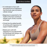 Thumbnail for THORNE - Magnesium CitraMate - Magnesium Citrate & Malate Supplement - Supports Heart Health, Skeletal Muscles, Cardiac & Lung Function, Bone Density & More* - Third-Party Certified - 90 Servings