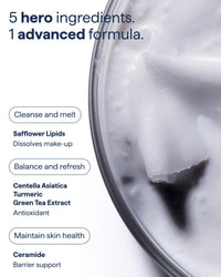 Thumbnail for Remedy for Pre-Cleansing | Derm Dissolve Cleansing Balm | Melts Makeup and Sunscreen | Ceramides Safflower Lipids Centella | Fragrance Free| By Dermatologist Dr. Shah | 1.5 Fl Oz