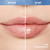 Thumbnail for Covergirl Clean Fresh Yummy Plumper Lip Gloss, 740 Blingtastic, Shiny, Vegan Formula, Easy to Apply, Minty Flavor, 0.33oz