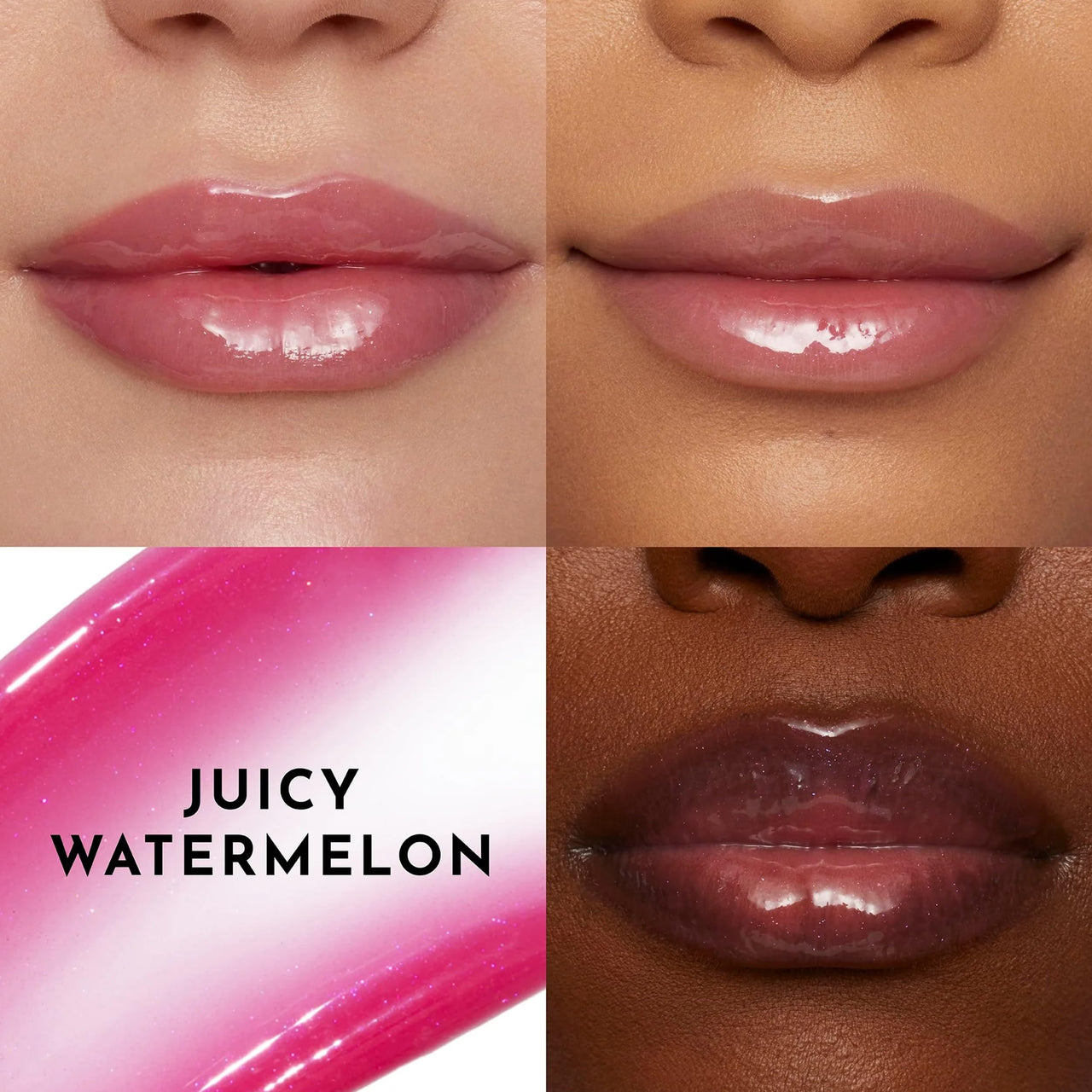 Lawless Women's Forget The Filler Lip Plumper Line Gloss, Juicy Watermelon, Pink, 0.11 Fl Oz (Pack of 1)