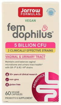 Thumbnail for JARROW FORMULAS Fem Dophilus 60 Count, 60 CT