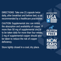 Thumbnail for Life Extension Gastro-Ease™, zinc L-carnosine, Pylopass™ Lactobacillus reuteri probiotics, Digestion Supplement, Gut Health, Stomach Comfort, Gluten-Free, Non-GMO, Vegetarian, 60 Capsules