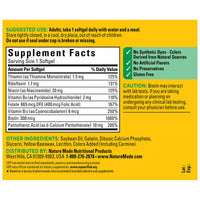 Thumbnail for Nature Made Super B Complex Vitamins for Women and Men, Dietary Supplement for Energy Metabolism Support, Super Vitamin B Complex, 60 Softgels, 60 Day Supply