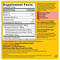 Thumbnail for Nature Made Burp Less Ultra Omega 3 Fish Oil Supplements, 1400mg Fish Oil Omega 3 Supplements as Ethyl Esters for Healthy Heart Brain Eyes Support, One Per Day, 90 Softgels