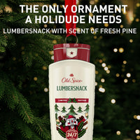 Thumbnail for Old Spice Body Wash for Men, Holidudes Holiday Edition, 24/7 Holiday Freshness, Lasting Scent and Rich Lather, Stocking Stuffer, Lumbersnack with Fresh Pine Scent, 16 oz