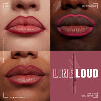 Thumbnail for NYX PROFESSIONAL MAKEUP Line Loud Lip Liner, Longwear and Pigmented Lip Pencil with Jojoba Oil & Vitamin E - Goal Getter (Deep Raspberry)