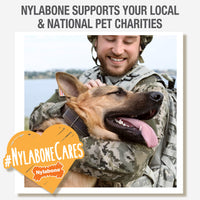 Thumbnail for Nylabone Original Bone Flexi Chew Toy for Dogs, Dog Toys for Moderate Chewers, Dog Chew Bones, Chicken & Original Flavor, For X-Small Dogs - Up to 15 lbs, 3 Pack