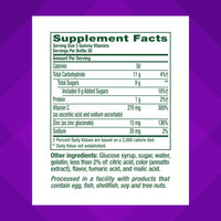 Thumbnail for Vitafusion Power Zinc Gummy Vitamins, Strawberry Tangerine Flavored Immune Support (1), 90 Count