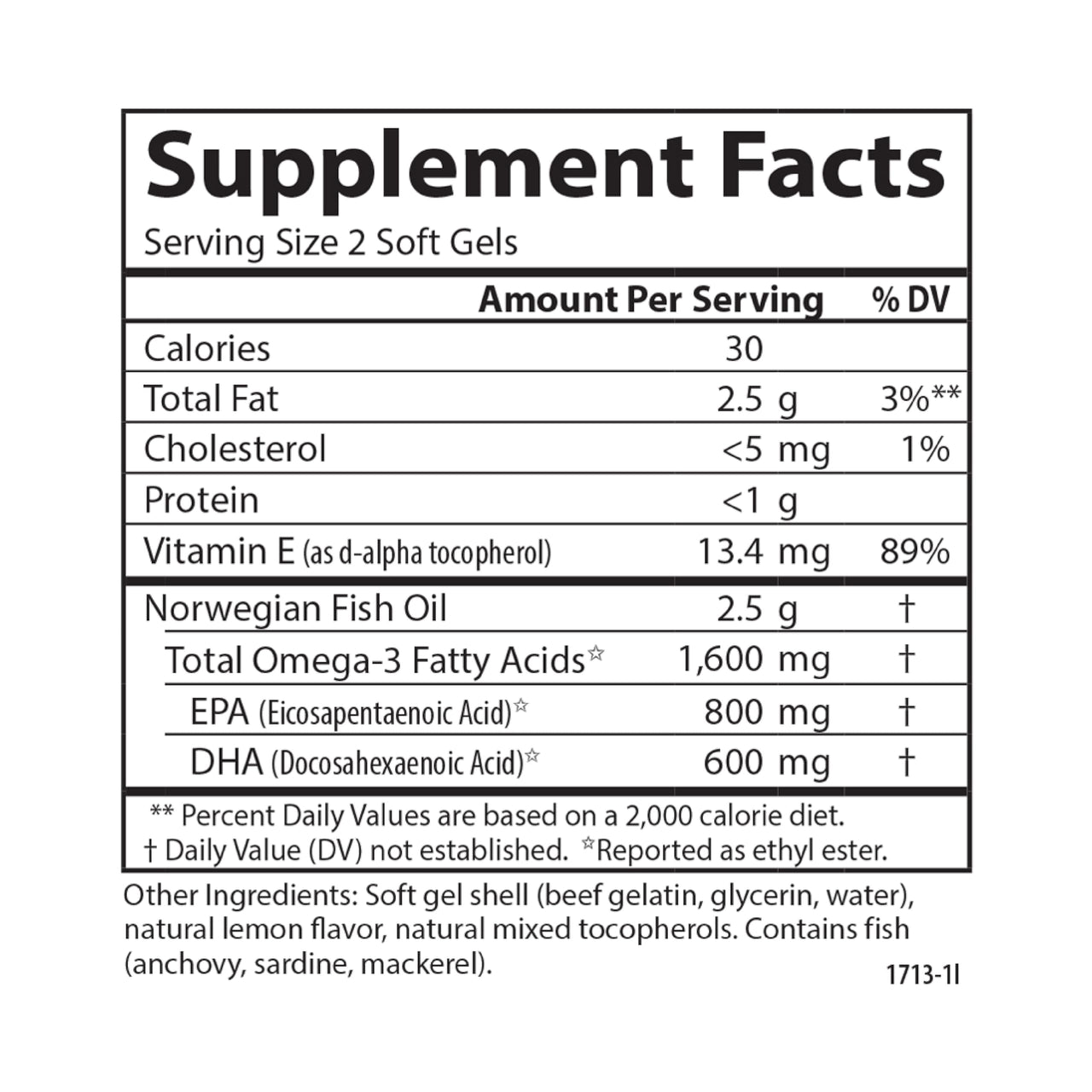 Carlson Elite Omega-3 Gems, 1600 mg Omega-3 with EPA & DHA, Lemon Flavor, 240 Softgels – Wild-Caught Norwegian Fish Oil, Sustainably Sourced