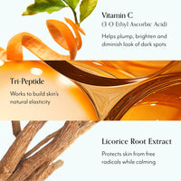 Thumbnail for Bliss Bright Idea Vitamin C + Tri-Peptide Collagen Brightening Face Skincare Serum - Anti Aging, Reduces Dark Spots, Boosts Skin Elasticity - Clean - Vegan & Cruelty-Free - 1 Fl Oz