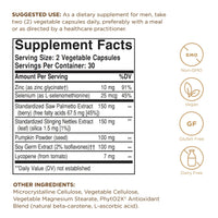 Thumbnail for Solgar Prostate Support - 60 Vegetable Capsules - Non-GMO, Vegan, Gluten Free & Dairy Free - 30 Servings