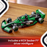Thumbnail for LEGO Speed Champions Kick Sauber F1 Team C44 Race Car Toy - Building Set for Kids, Boys & Girls, Ages 10+ - Toy Car for F1 Fans - Gift Idea for Birthday - 77247