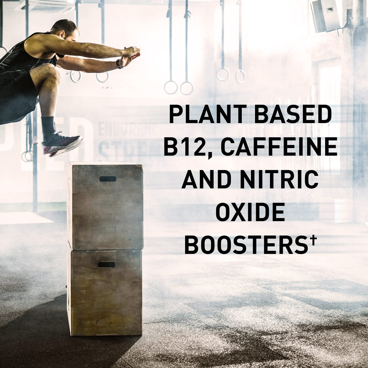 Garden of Life Sport Organic Plant Based Energy + Focus Clean Pre Workout Powder, with 85mg Caffeine, Natural No Booster, B12, Vegan, Gluten Free, Non-GMO, BlackBerry, 15.3 Oz