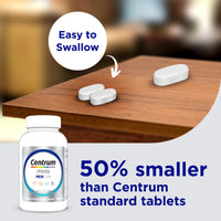 Thumbnail for Centrum Minis Silver Multivitamin for Men 50 Plus, Multivitamin/Multimineral Supplement, Vitamin D3, B-Vitamins and Zinc, Non-GMO Ingredients, Supports Memory and Cognition in Older Adults - 280 Ct