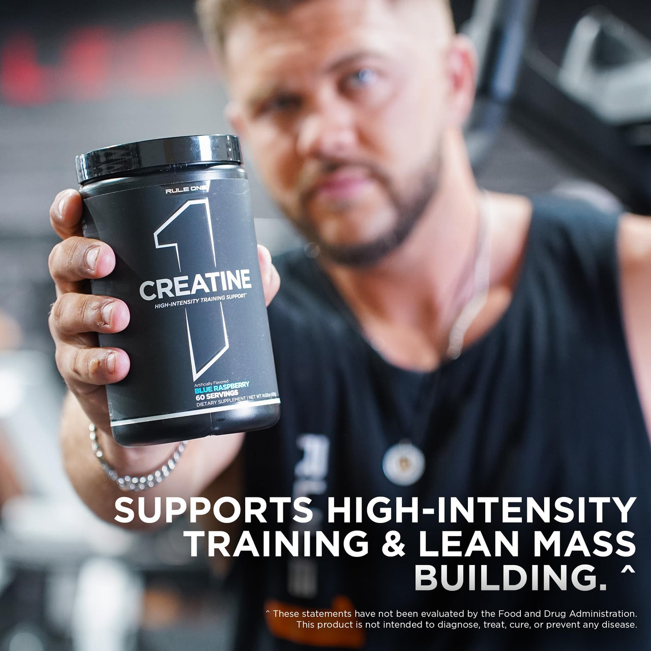 Rule 1 Proteins Creatine Powder – Pure Micronized Creatine Monohydrate for High-Intensity Exercise and Lean Body Mass Support, Flavored and Unflavored (130 Servings, Unflavored)