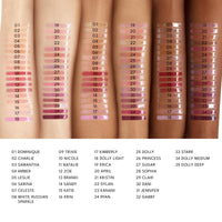 Thumbnail for BUXOM Full-On Plumping Lip Polish, Tinted Lip Plumper Gloss with Peptides & Vitamin E, High-Shine Lip Gloss that Nourishes, Vegan, BU 3 Piece Set (White Russian Sparkle, Sugar,Filler)