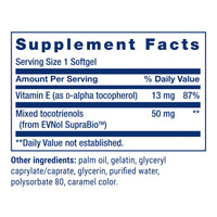 Thumbnail for Life Extension Super Absorbable Tocotrienols, Vitamin E as D-Alpha tocopherol, Mixed tocotrienols, Support Hair Growth, Brain Function, Gluten-Free, Non-GMO, 60 softgels
