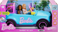Thumbnail for Hot Wheels Barbie RC SUV & Stickers, Can Hold & Store 2 Barbie Dolls & Accessories, Kid-Applied Stickers for Customization