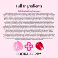 Thumbnail for EQQUALBERRY NAD+ Peptide Boosting Cream – NAD+ 5% & 13 Peptides Anti-Aging Korean Skincare Face & Body Cream | Firming & Lifting Pink Neck Cream for Sagging Skin (1.69 fl.oz / 50ml)