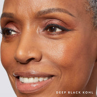 Thumbnail for LAURA GELLER NEW YORK Kajal Longwear Kohl Eyeliner Pencil with Caffeine, Smooth & Blendable Makeup, Deep Black