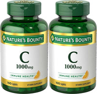 Thumbnail for Nature's Bounty Vitamin C, 1000mg, Supports Immune Health, 100 Caplets (Pack of 2)