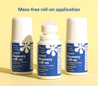 Thumbnail for ASUTRA Recovery Roll-On Gel, 1.7 oz - Cooling and Warming Sensation, Temporary Relief from Muscle Discomfort and Soreness, Mess-Free Applicator, Menthol, Camphor, and Premium-Quality Magnesium