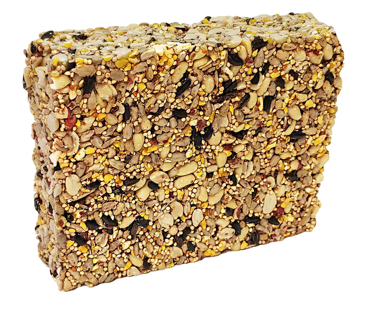 Wildlife Sciences Songbird Treats Seed Bars | 1-2 lb Bird Seed Cakes for Wild Birds (Woodpecker Crunch)