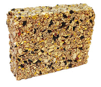 Thumbnail for Wildlife Sciences Songbird Treats Seed Bars | 1-2 lb Bird Seed Cakes for Wild Birds (Woodpecker Crunch)