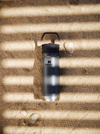 Thumbnail for STANLEY IceFlow Flip Straw Water Bottle 22 oz | Built-In Straw for Travel and Sports | Lightweight and Leak Resistant | Insulated Stainless Steel | BPA-Free | Charcoal