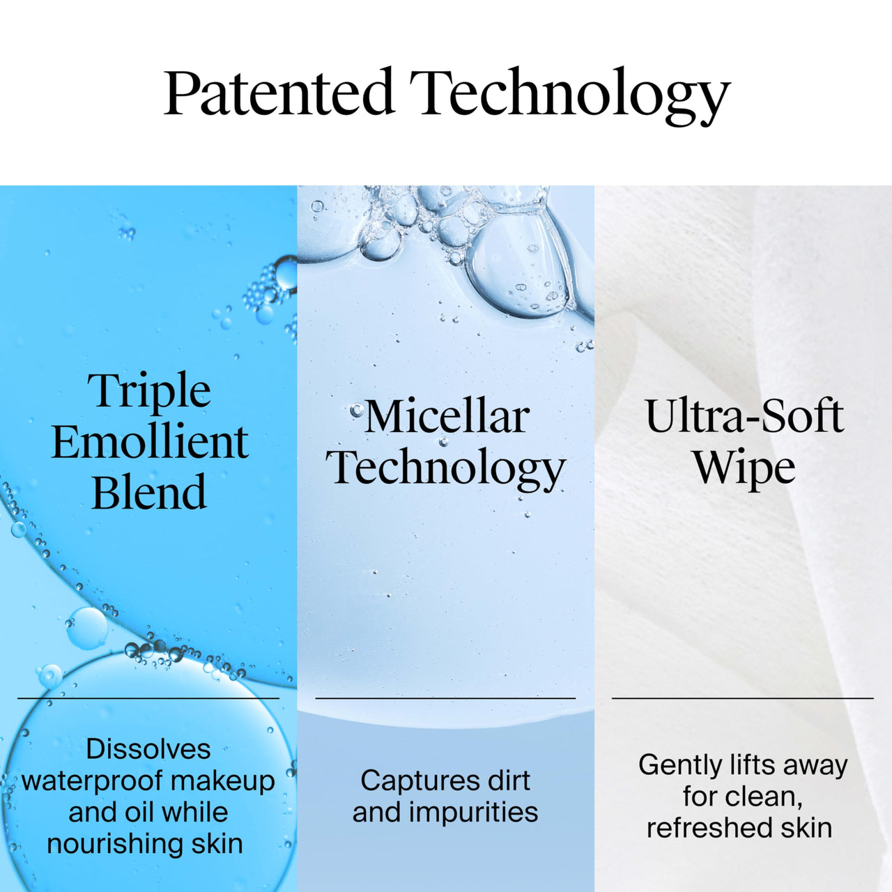 Neutrogena Day & Night Facial Cleansing Wipes, Makeup Remover Face Cleansing Towelettes & Night Calming Facial Cloths, 100% Plant Based Fibers Wipe Away Dirt & Oil, (3 Packs of 25)