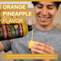 Thumbnail for Qunol Liquid CoQ10 100mg, Superior Absorption Natural Supplement Form of Coenzyme Q10, Antioxidant for Heart Health, Orange Pineapple Flavored, 60 Servings, 20.3 oz Bottle