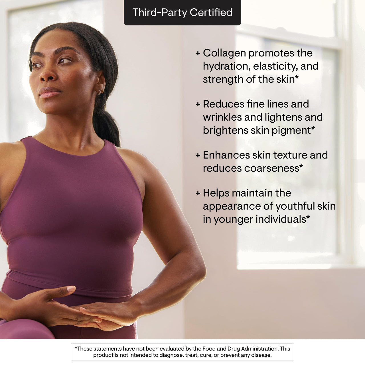 THORNE - Collagen Plus - Collagen Peptides Powder with Nicotinamide Riboside & Clinically Studied Ingredients for Skin Texture & Moisture - Healthy Skin, Hair & Nails* - 17.5 Oz - 30 Servings