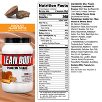 Thumbnail for LABRADA Nutrition – Lean Body High Protein Meal Replacement Shake, Whey Protein Powder for Weight Loss and Muscle Growth, Chocolate Peanut Butter, 2.47LB Tub Packaging May Vary