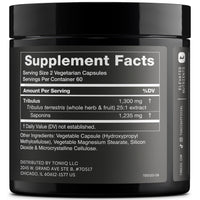 Thumbnail for Toniiq Tribulus Terrestris for Men - Ultra High Potency 25:1 Extract with 95% Saponins - 1300mg Pure & Concentrated Formula - Third-Party Lab Tested for Purity & Quality - 120 Capsules