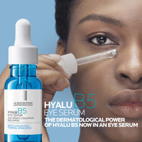 Thumbnail for La Roche-Posay Hyalu B5 Eye Serum with Hyaluronic Acid & Caffeine for Dark Circles, Hydrating Serum for Dark Circles and Wrinkles with Roller Ball Applicator, Replumps Under Eye, Fragrance Free
