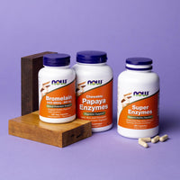Thumbnail for NOW Foods Supplements, Papaya Enzyme with Mint and Chlorophyll, Digestive Support*, 360 Chewable Lozenges