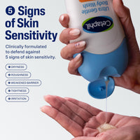 Thumbnail for Cetaphil Ultra Gentle Refreshing Body Wash, For Dry to Normal, Sensitive Skin, 16.9oz, with Aloe Vera, Calendula, Vitamin B5, Hypoallergenic, Fragrance Free, Dermatologist Tested