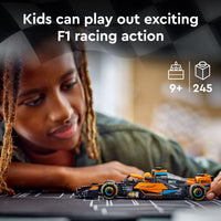 Thumbnail for LEGO Speed Champions 2023 McLaren Formula 1 Race Car Toy for Play and Display, Buildable McLaren Toy Set for Kids, F1 Toy Gift Idea for Boys and Girls Ages 9 and Up who Enjoy Independent Play, 76919