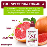 Thumbnail for NutriBiotic – GSE, 2 Oz Liquid | The Original Grapefruit Seed Extract Premium Concentrate with Bioflavonoids | Potent Immune & Overall Health Support | Vegan, Gluten Free, Non-GMO