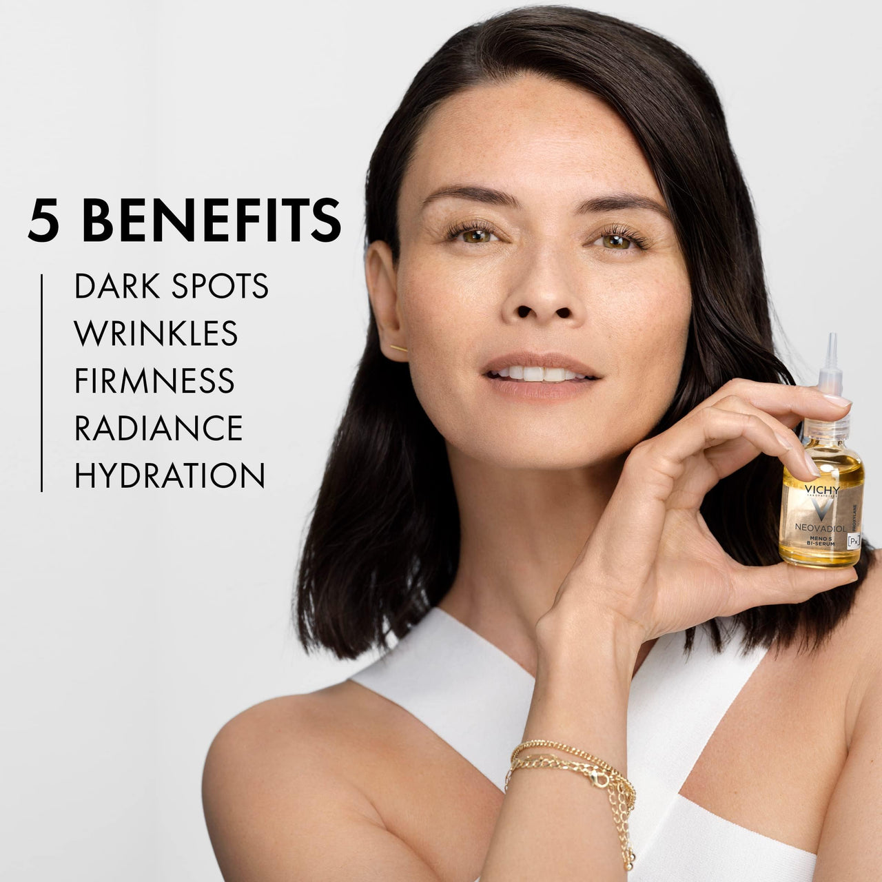 Vichy Neovadiol Serum for Peri and Post Menopause, Anti Aging Serum to Reduce Wrinkles and Dark Spots, Dermatologist Tested, 1.01 Fl. Oz