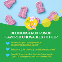 Thumbnail for Culturelle Kids Complete Chewable Multivitamin + Probiotic For Kids, Ages 3+, 50 Count, Digestive Health, Oral Health & Immune Support - With 11 Vitamins & Minerals, including Vitamin C, D3 & Zinc