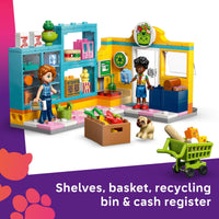 Thumbnail for LEGO Friends Heartlake City Convenience Store Building Toy for Girls & Boys - Pretend Play Set for Kids, Ages 5+ - W/Autumn & Zac Minidolls, 1 Toy Dog, & Accessories - Gift Idea for Birthdays - 42680