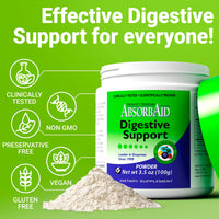 Thumbnail for AbsorbAid Digestive Enzymes 100 Grams, Proven to Increase Vital Nutrient Absorption by up to 71%