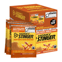 Thumbnail for HONEY STINGER Organic Salted Caramel Waffles, 1.06 Ounce (Pack of 12)