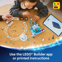 Thumbnail for LEGO Disney Frozen Elsa’s Ice Castle & Snow Ride Adventure Building Toy - Frozen Toys for Girls & Boys, Ages 4+ - Disney Gift for Kids - 43281